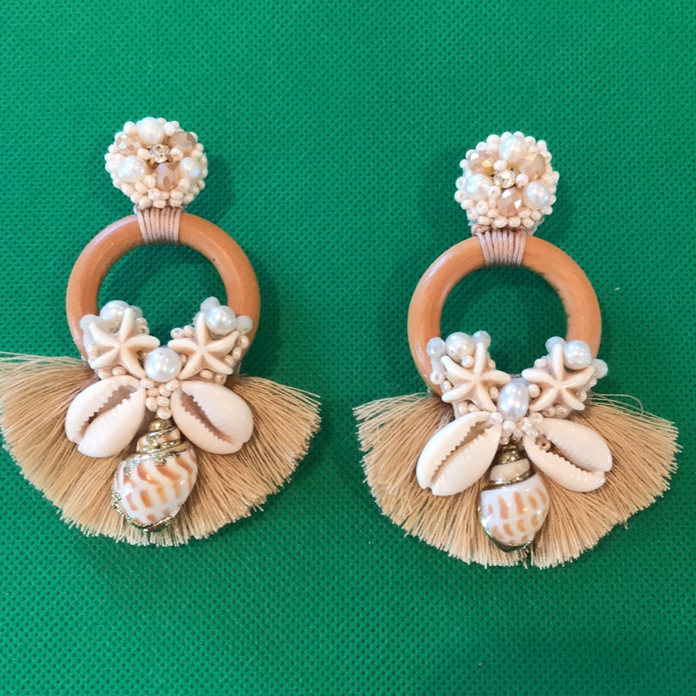 Earrings beach 🏖